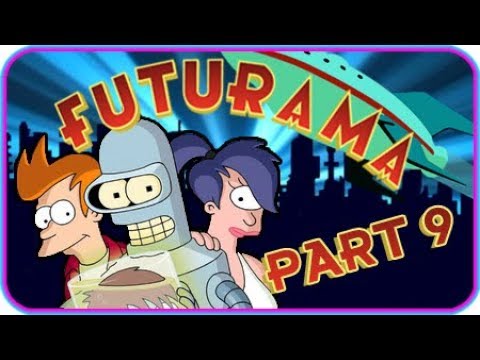 Futurama Walkthrough Part 9 (PS2, XBOX) Level 9: Run, Bender, Run