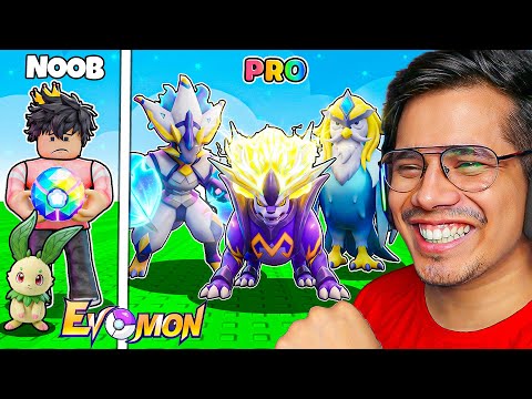 SPENDING $9846718 IN EVOMON ROBLOX 😱