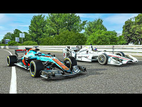 F1 Car (McLaren MCL35M) vs Chevrolet IndyCar | Forza Motorsport 7 Drag Race