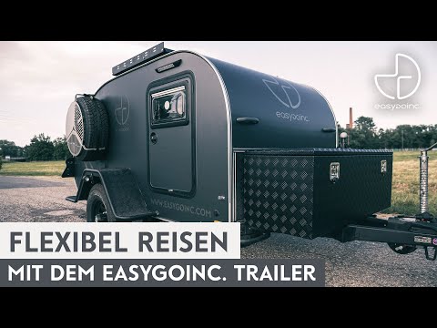 Reisen ohne Campervan? Der easygoinc. Offroad Trailer macht es möglich