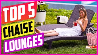 Top 5 Best Outdoor Chaise Lounges in 2021 Reviews [ Buying G