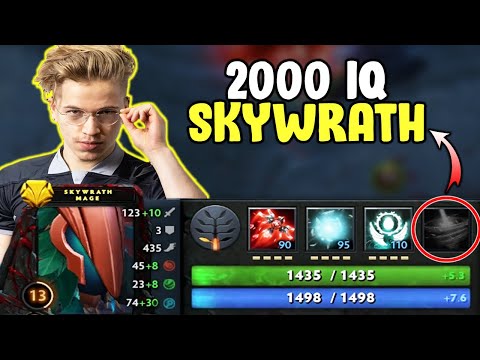 Topson 2000 IQ SKYWRATH MAGE GAMEPLAY - NO NEED ULTIMATE! DOTA 2