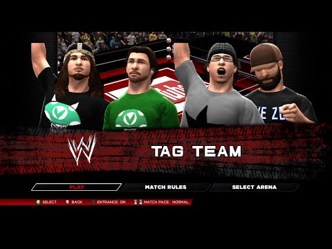 WWE 2K14 YouTube Tag Tournament (Preliminaries) - 02 - Vinesauce vs. Cupcake Mafia