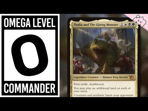 Omega Level Commander | Thalia and The Gitrog Monster | Incredibly Powerful | Deck Tech | EDH | MTG