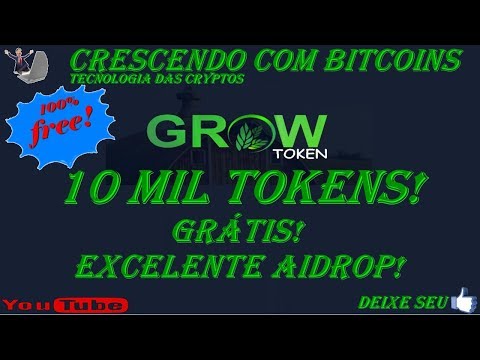 SAIBA COMO GANHAR 10 MIL TOKENS "GRWT"GRÁTIS, NESSE AIRDROP.