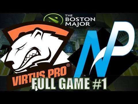 Virtus Pro VS Team NP #1 | Boston Major | Dota 2 Full Game 7.14