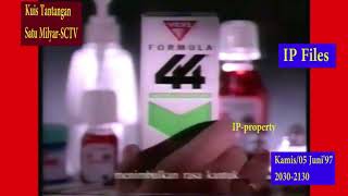 Download lagu Iklan Vicks Formula 44 - Batuk Reda Istirahat Anda tak lagi tertunda (1997)  mp3