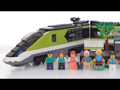 LEGO City Express Passenger Train 60337 review & running! The one they'll miss it after it's gone