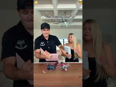 “First to react loses “challenge #funny #challenge #life #fyp