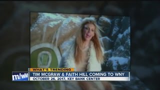 Tim McGraw and Faith Hill coming to Buffalo