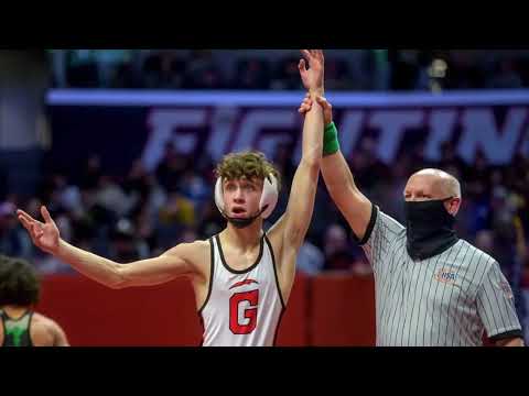 Maya and Drew IHSA State Wrestling Finals 2022
