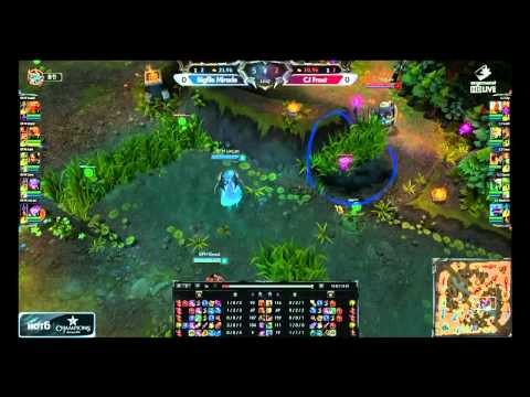 LOL CHAMPIONS SUMMER 2014 (CJ Frost vs. Bigfile Miracle) Match1