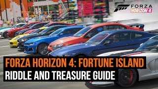 Forza Horizon 4: Fortune Island Riddle and Treasure Guide