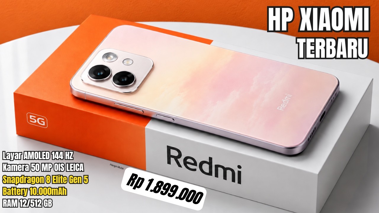 BARU SAJA DIRILIS‼️RAM 12/512GB, 10.00mAh - HP XIAOMI TERBARU DAN TERBAIK SEPTEMBER 2026