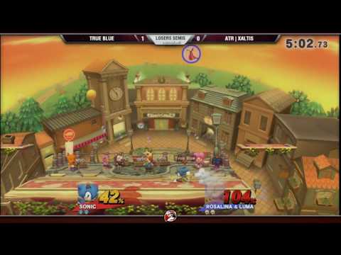 VS Weekly 2/9/17 - Losers Semis - True Blue (Sonic) vs. Xaltis (RosaLuma) - Smash 4