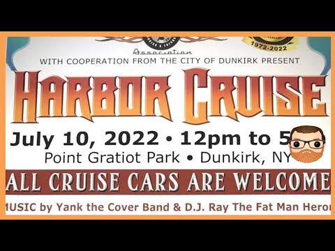 Harbor Cruise 2022.  Dunkirk, NY #classiccars #hotrods