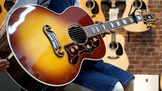 Video thumbnail for Gibson SJ-200 Standard Rosewood -Rosewood Burst- #20734019 by ACOUSTIC PLANET CHANNEL