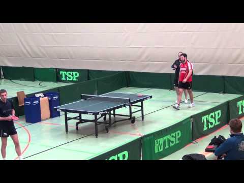 Spvgg Mössingen vs. DJK Sportbund Stuttgart 2: Steffen Leuze vs. Ferry Kapic