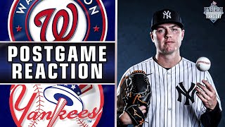 How Ryan Weathers Dominated the Nationals in his Yankees Debut (Postgame)
