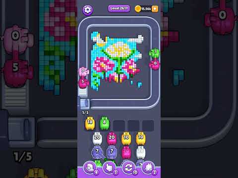 Pixel Flow Level 2617 Walkthrough
