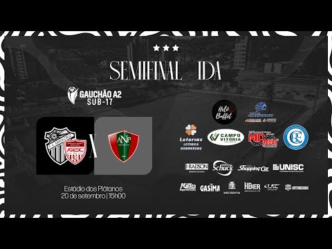 SANTA CRUZ X NOVA PRATA -  SEMIFINAL - GAUCHÃO SUB - 17 A2