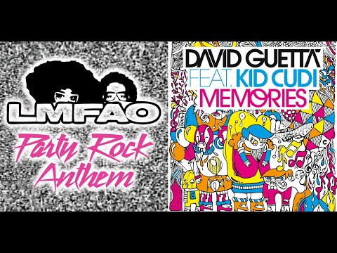 LMFAO vs. David Guatta & Kid Cudi - Memories Anthem (Mashup)