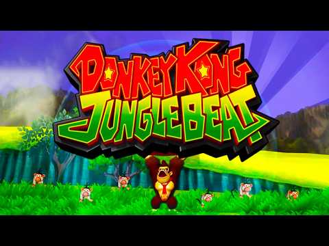 Donkey Kong Jungle Beat - Full Game 100% Walkthrough