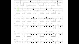 Hot for Teacher + Van Halen + Drums only + Drum tab