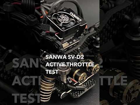 SANWA ESC SV-D2 Active Throttle