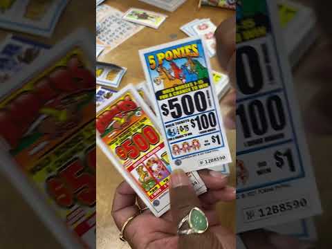 Open $100 Worth of BINGO Horse Races Pull Tabs w/ GiGi! (Race Included))