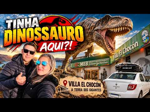 A TERRA DOS GIGANTES! 🦕🇦🇷 Villa El Chocón a Caminho de Bariloche de Carro no inverno EP5
