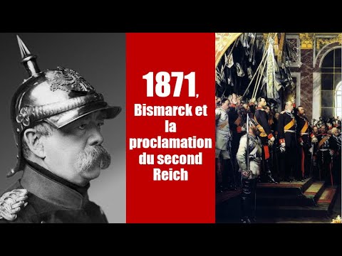 Bismarck et la proclamation du second Reich