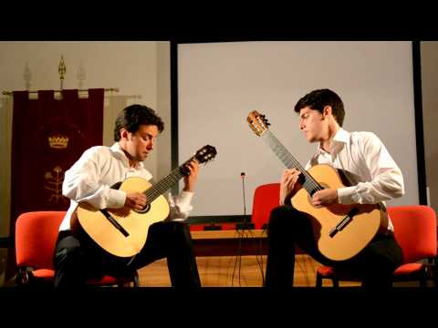Duo Blanco Sinacori plays Toccata by Pierre Petit