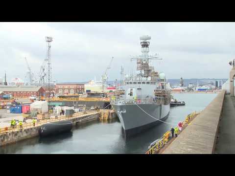 HMS Westminster. Major refit and upgrade, 2015 - 2017