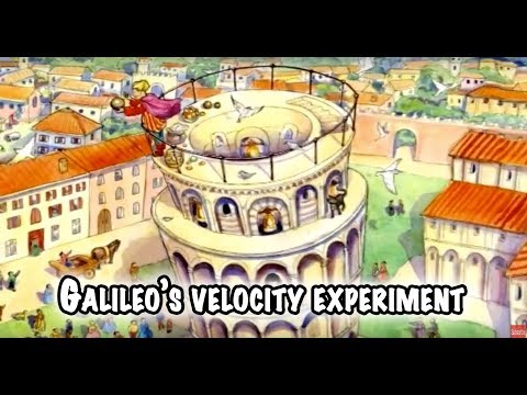 Galileo's Leaning Tower of Pisa experiment