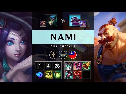 Nami Support vs Braum - TW Challenger Patch 25.15