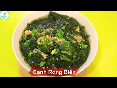 Canh rong biển