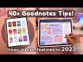 40+ Goodnotes Tips you NEED to know ✏️ iPad | Apple Pencil