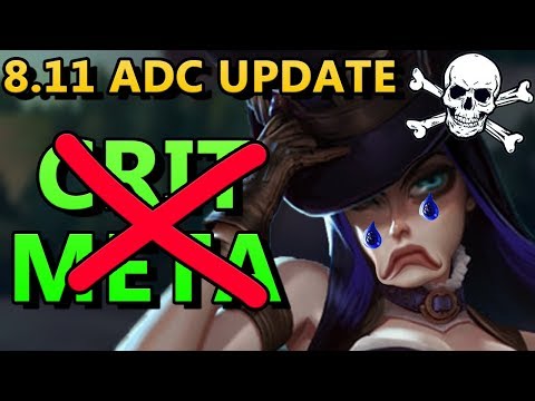NEW ITEM, NEW KEYSTONE, HUGE ADC CHANGES!! - Patch 8.11 Marksman Update