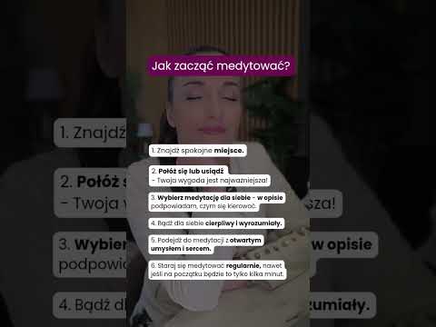 [Encyklopedia Wiedzy Duchowej] Jak zacząć medytować? ????