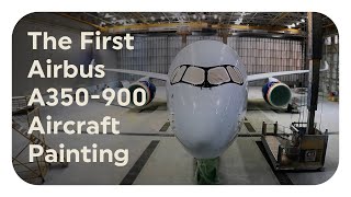 Turkish Technic Completes The First Airbus A350-900 Aircraft Painting