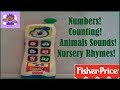 1999 Fisher Price Learning Numbers And Shapes Musical Toy Phone