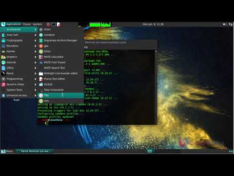 How to install Tea Editor on ParrotOs 3.9 | LinuxHelp Tutorials
