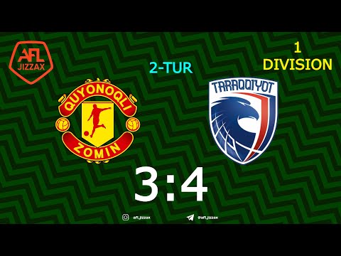 1-division. 2-tur QUYONOQLI - TARAQQIYOT 3:4 (28.03.2021)