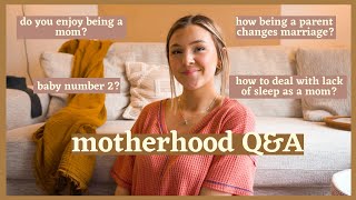 MOTHERHOOD Q/A..how I am really doing, baby number 2, and marriage