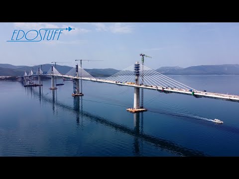 Hrvatska Spojena! Pelješki most Spojen! - Croatia Connected! Pelješac Bridge Connected!