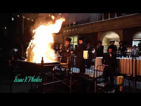 Skolya Rebbe at Lag Baomer Hadluka 2021