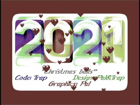 C64 Demo:Christmas Megademo by Atlantis,Bonzai,Genesis Project ,Lethargy, Offence!
