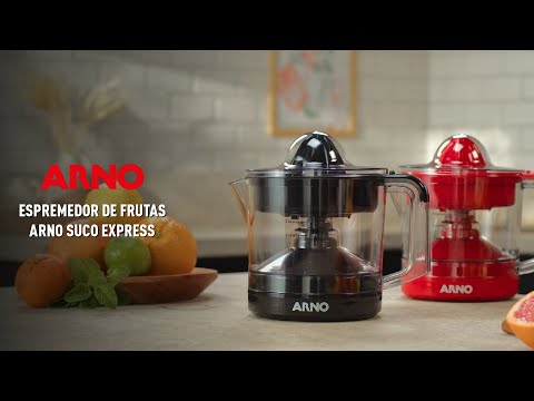 Video thumbnail of Espremedor de Frutas Arno Suco Express 40W 750ml CP32