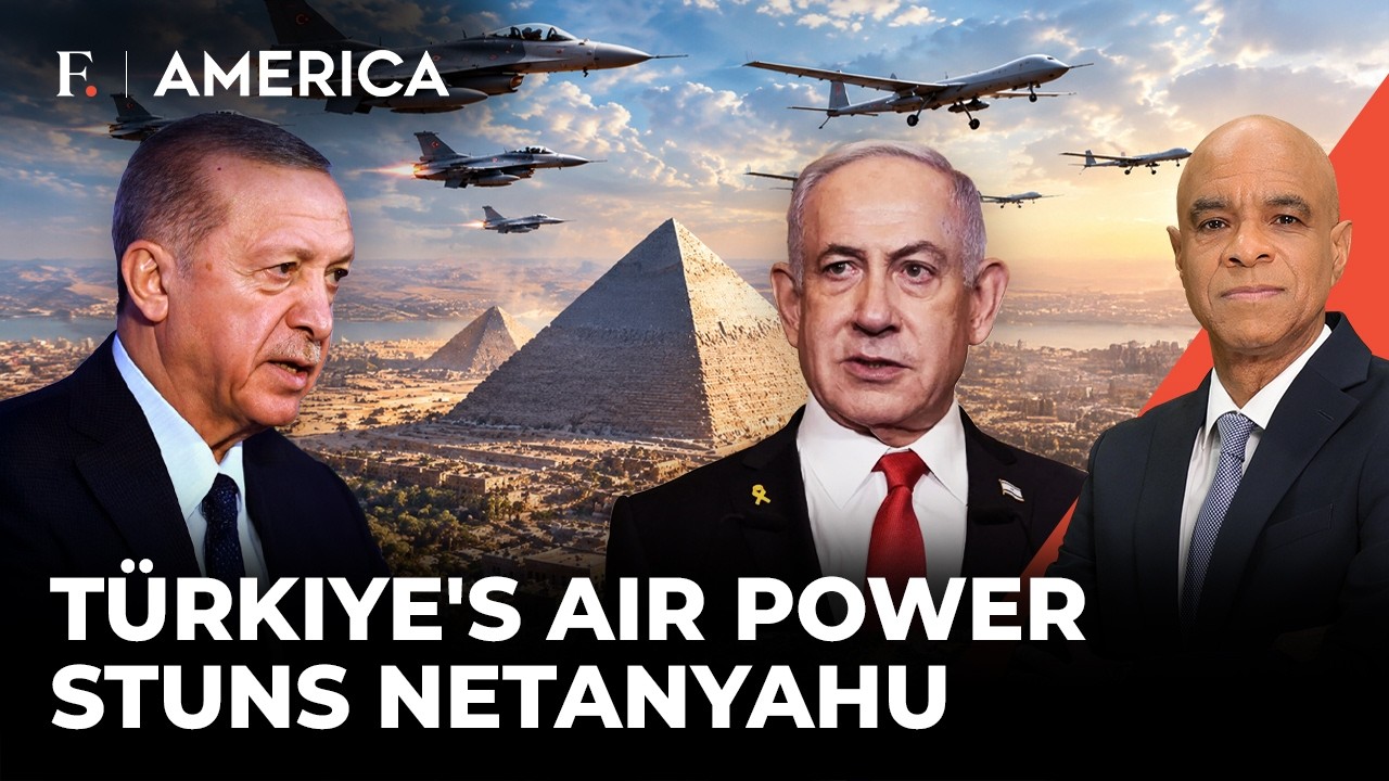 Erdogan vs Netanyahu: Turkey's Giza Flypast Sends Chilling Message | Firstpost America | N18G